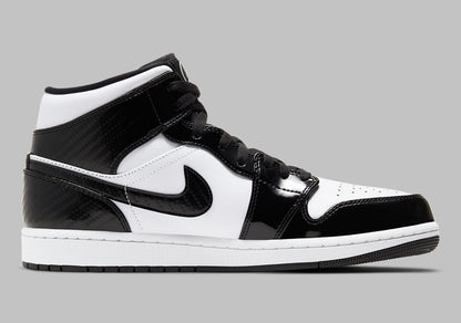 Men's Air Jordan 1 Mid 'Carbon Fiber' Shoes