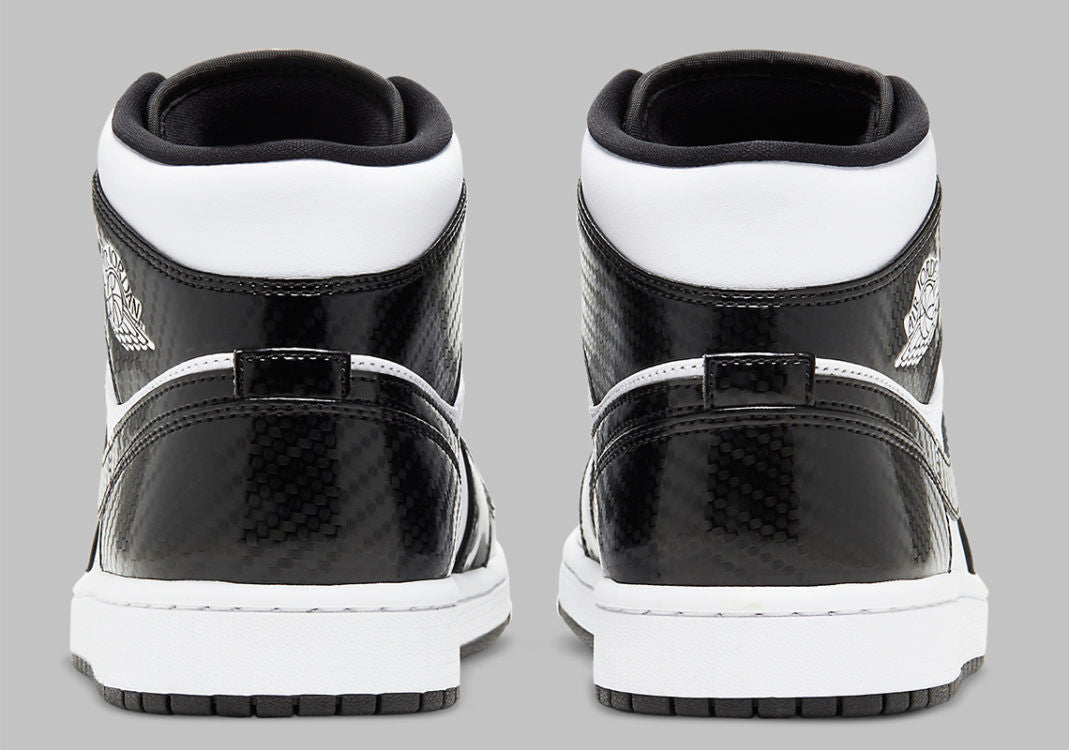 Men's Air Jordan 1 Mid 'Carbon Fiber' Shoes