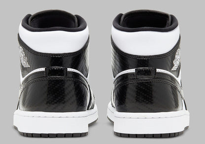 Men's Air Jordan 1 Mid 'Carbon Fiber' Shoes