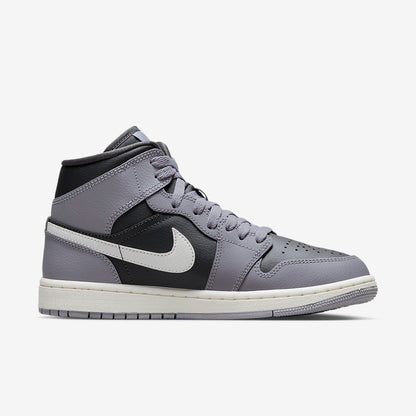 Men's Air Jordan 1 Mid 'Cement Grey' Shoes