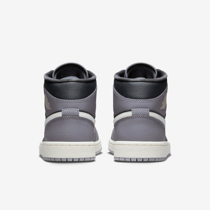 Men's Air Jordan 1 Mid 'Cement Grey' Shoes