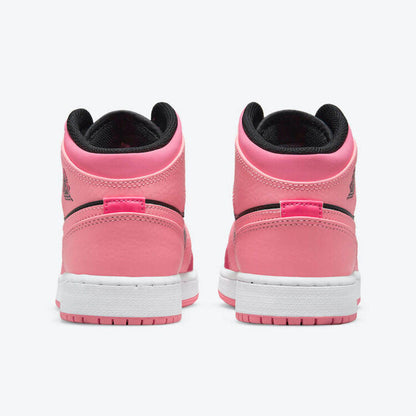 Men's Air Jordan 1 Mid 'Coral Chalk' Shoes