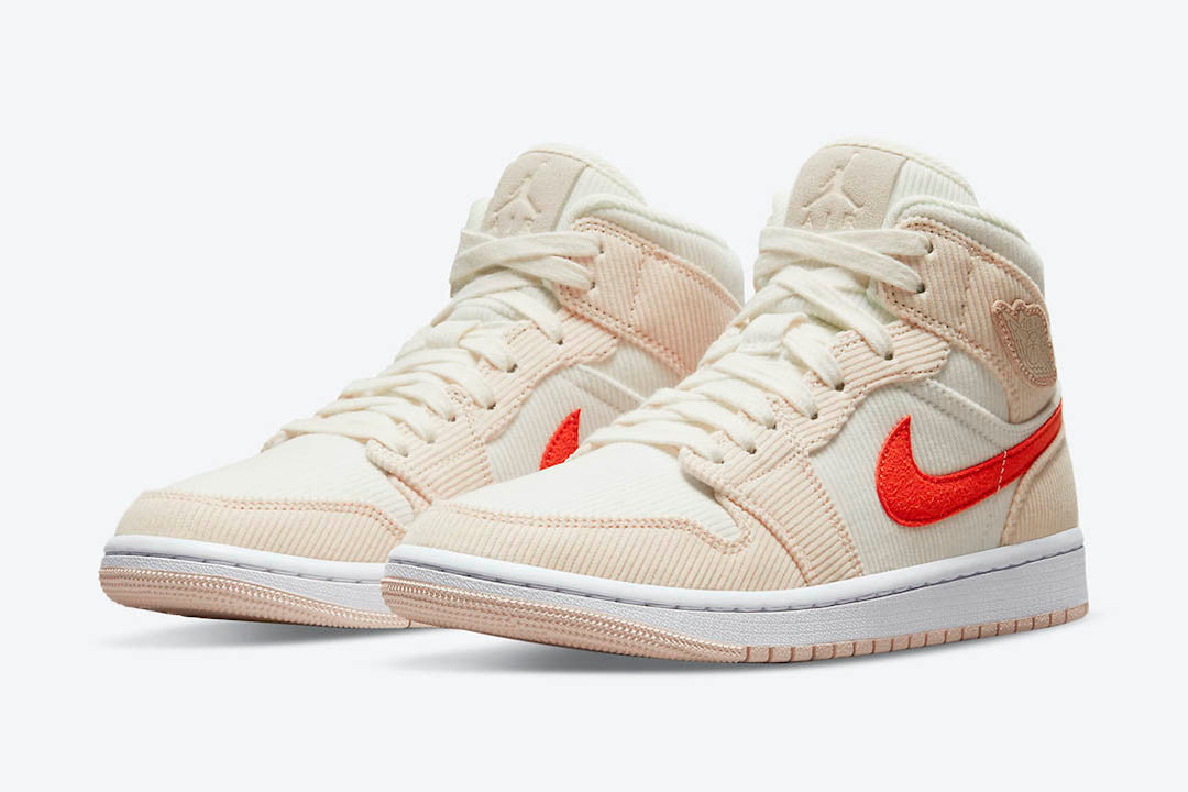 Men's Air Jordan 1 Mid 'Corduroy' Shoes