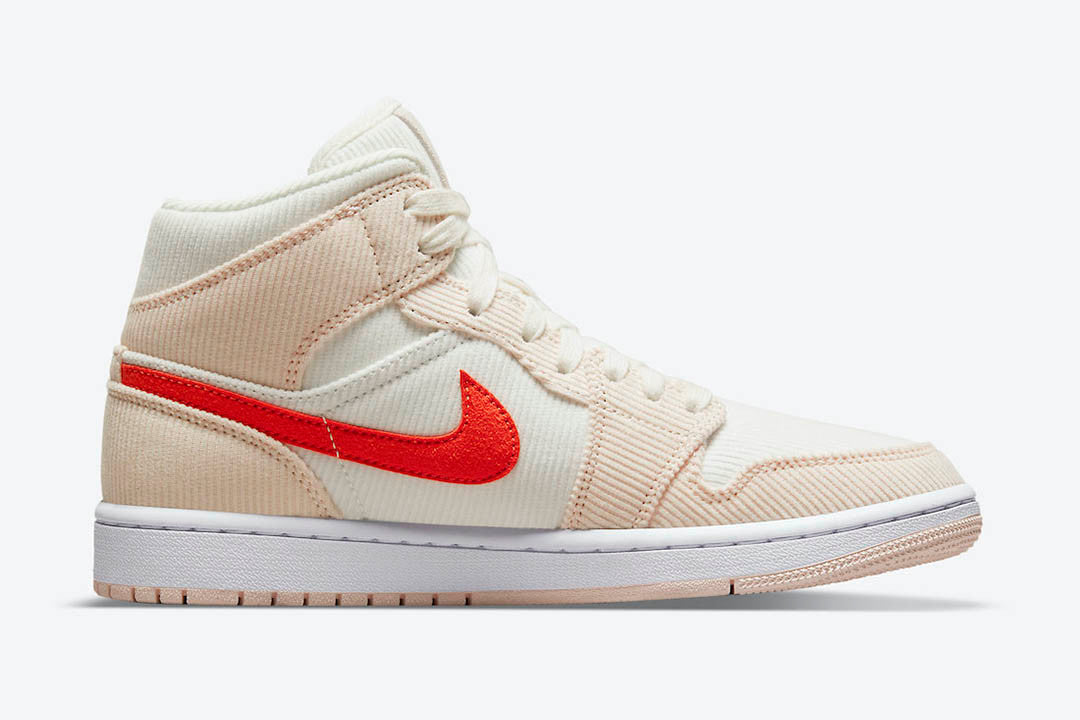 Men's Air Jordan 1 Mid 'Corduroy' Shoes