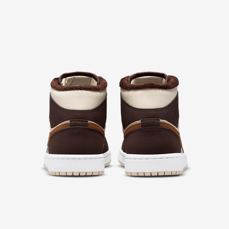 Men's Air Jordan 1 Mid 'Dark Chocolate' Shoes