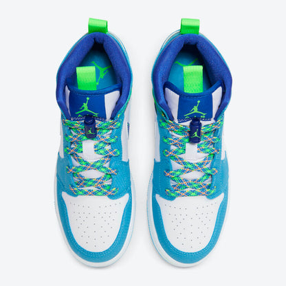 Men's Air Jordan 1 Mid 'Dark Powder Blue' Shoes