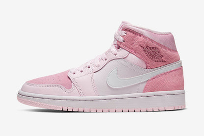 Men's Air Jordan 1 Mid 'Digital Pink' Shoes