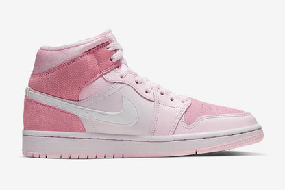 Men's Air Jordan 1 Mid 'Digital Pink' Shoes