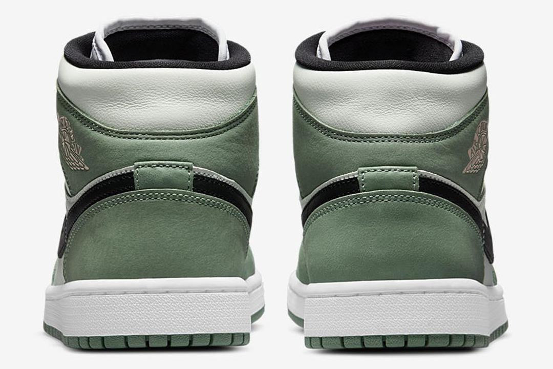 Men's Air Jordan 1 Mid 'Dutch Green' Shoes
