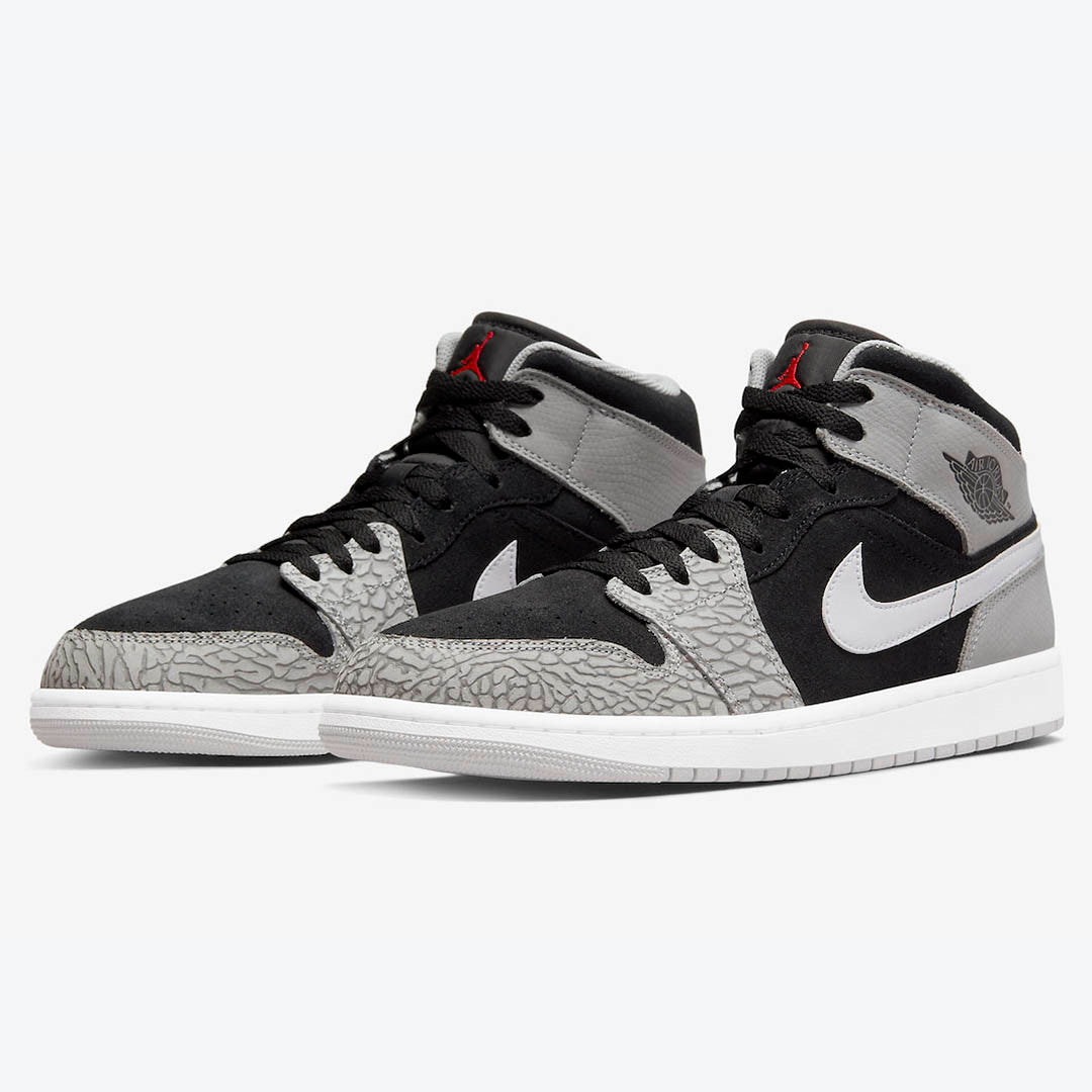 Men's Air Jordan 1 Mid 'Elephant Toe' Shoes