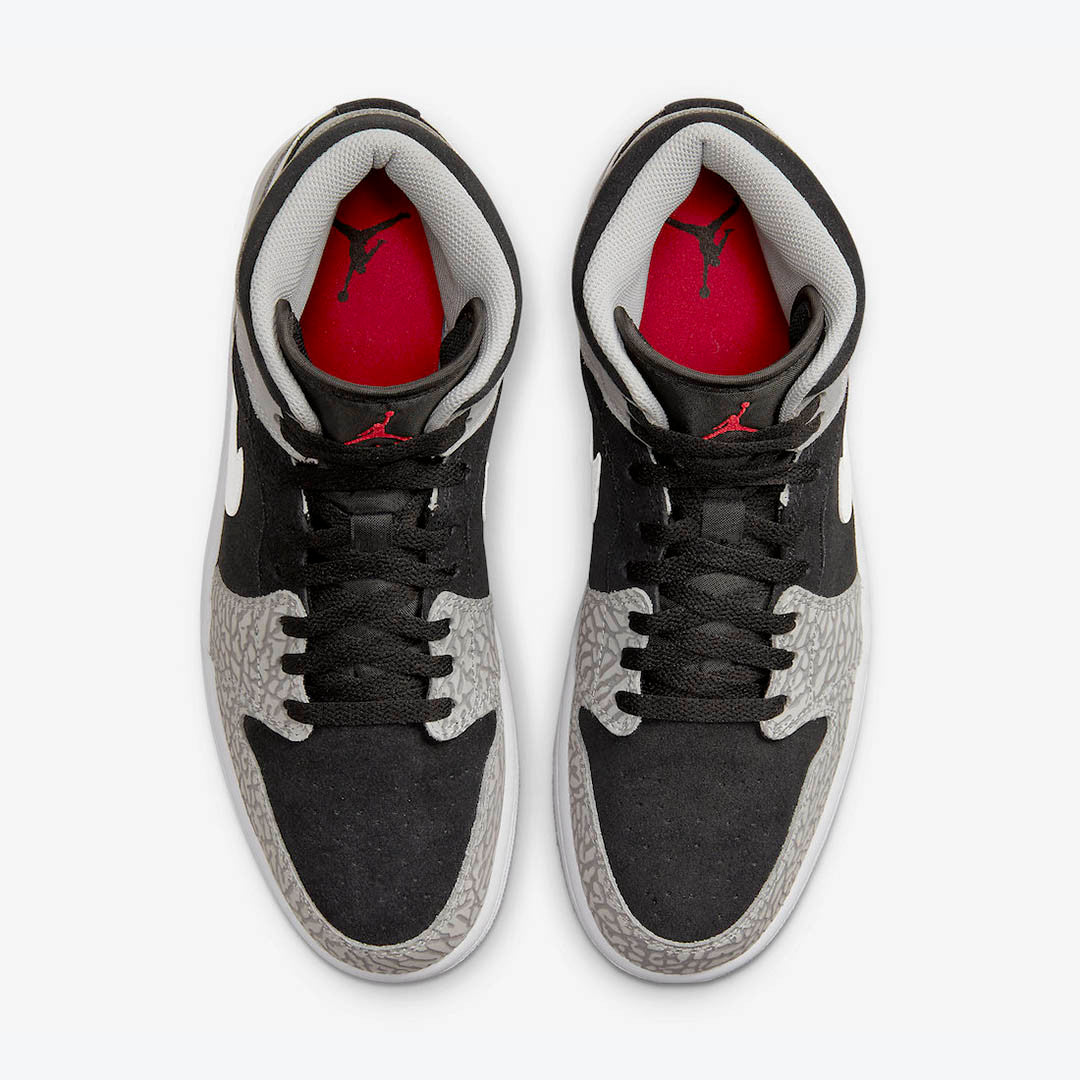 Men's Air Jordan 1 Mid 'Elephant Toe' Shoes