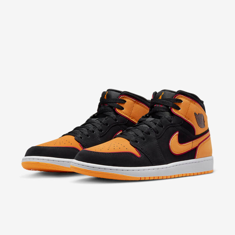 Men's Air Jordan 1 Mid 'Fat Tongue' Shoes