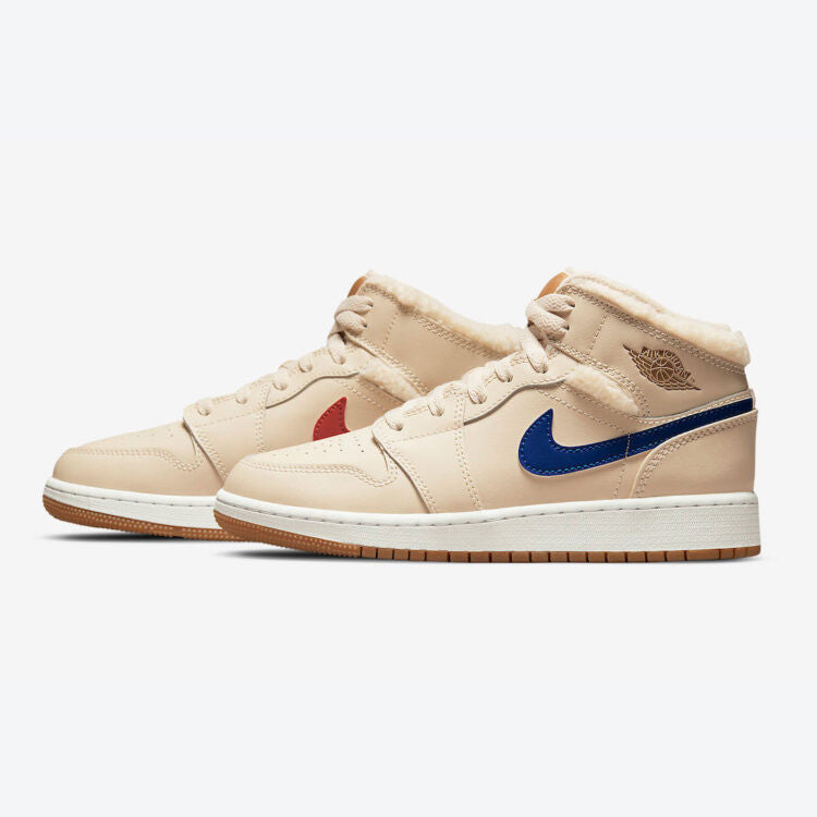 Men's Air Jordan 1 Mid 'Fleece' Shoes