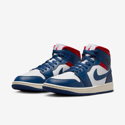 Men's Air Jordan 1 Mid 'French Blue' Shoes