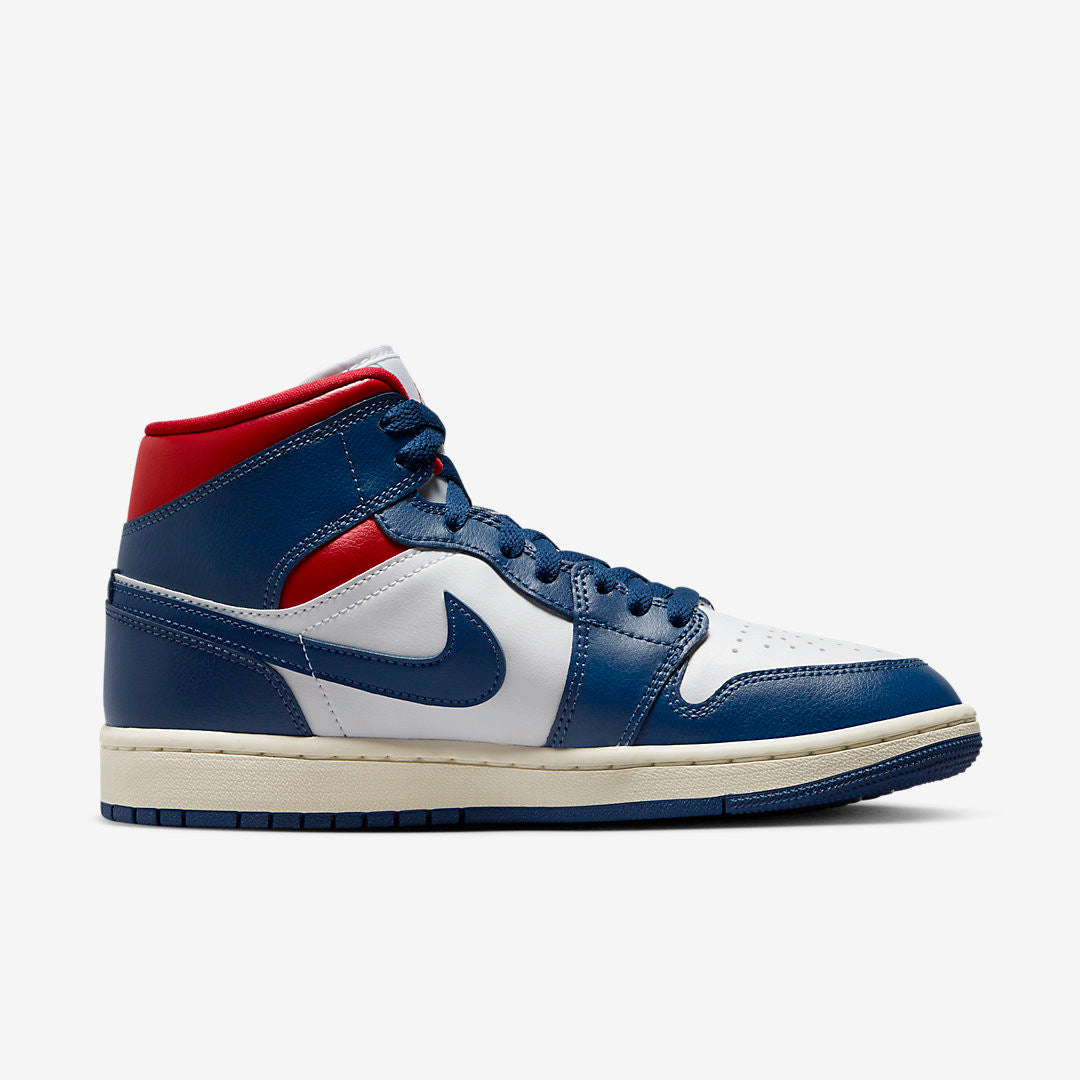 Men's Air Jordan 1 Mid 'French Blue' Shoes