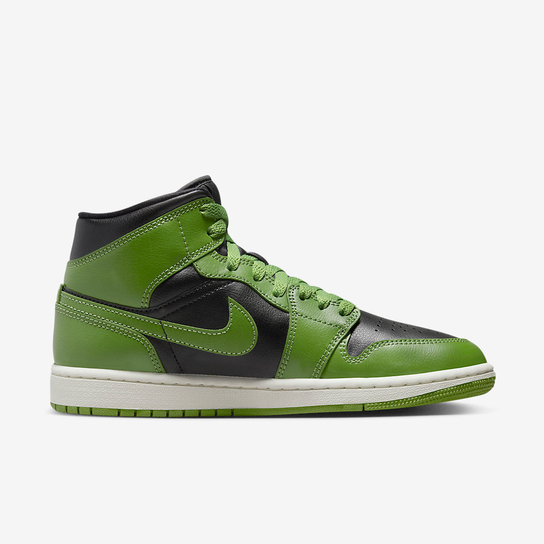 Men's Air Jordan 1 Mid 'Green' Shoes