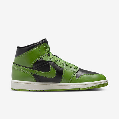 Men's Air Jordan 1 Mid 'Green' Shoes