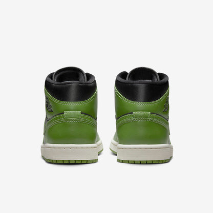 Men's Air Jordan 1 Mid 'Green' Shoes