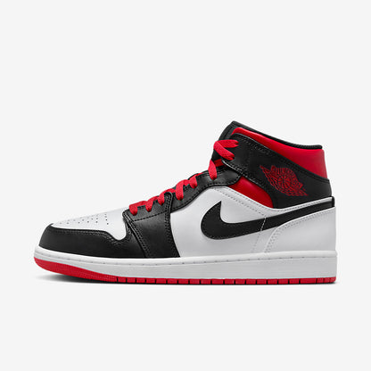 Men's Air Jordan 1 Mid 'Gym Red' Shoes