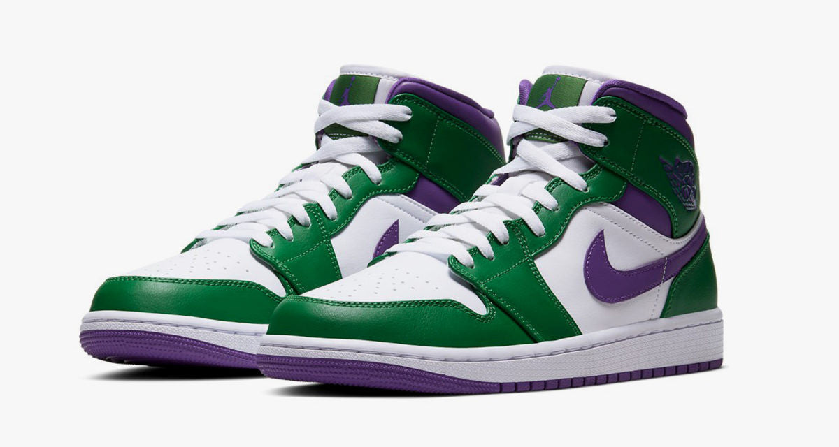 Men's Air Jordan 1 Mid 'Incredible Hulk' Shoes