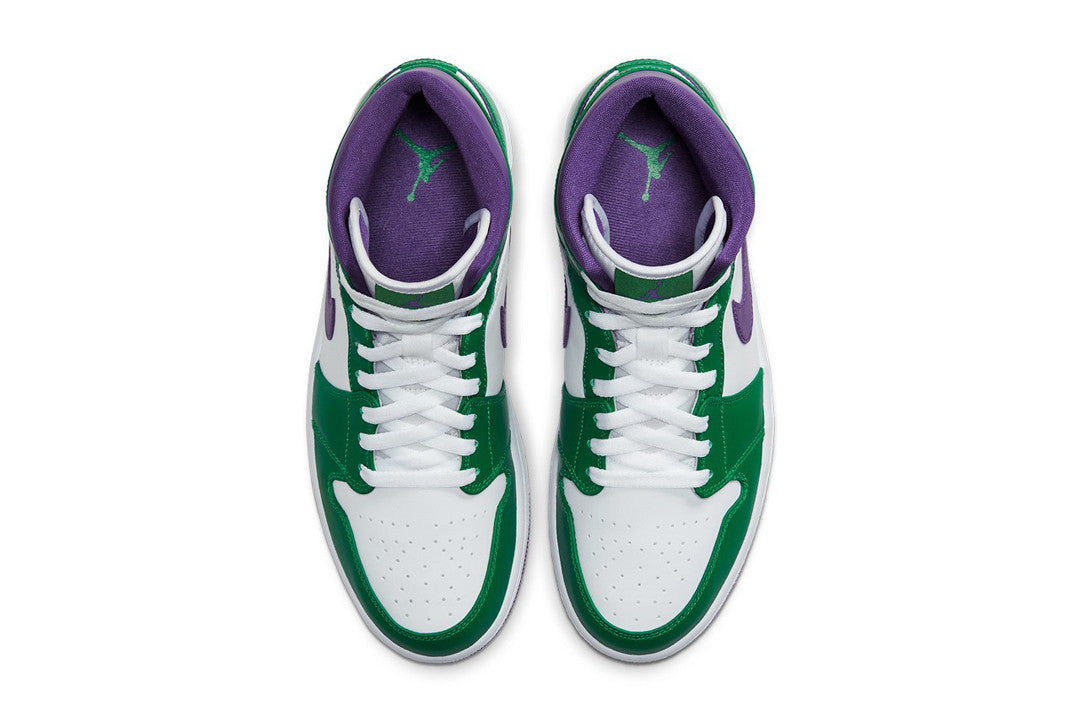 Men's Air Jordan 1 Mid 'Incredible Hulk' Shoes
