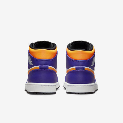 Men's Air Jordan 1 Mid 'Lakers' Shoes