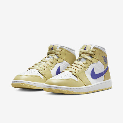 Men's Air Jordan 1 Mid 'Lemon Wash' Shoes