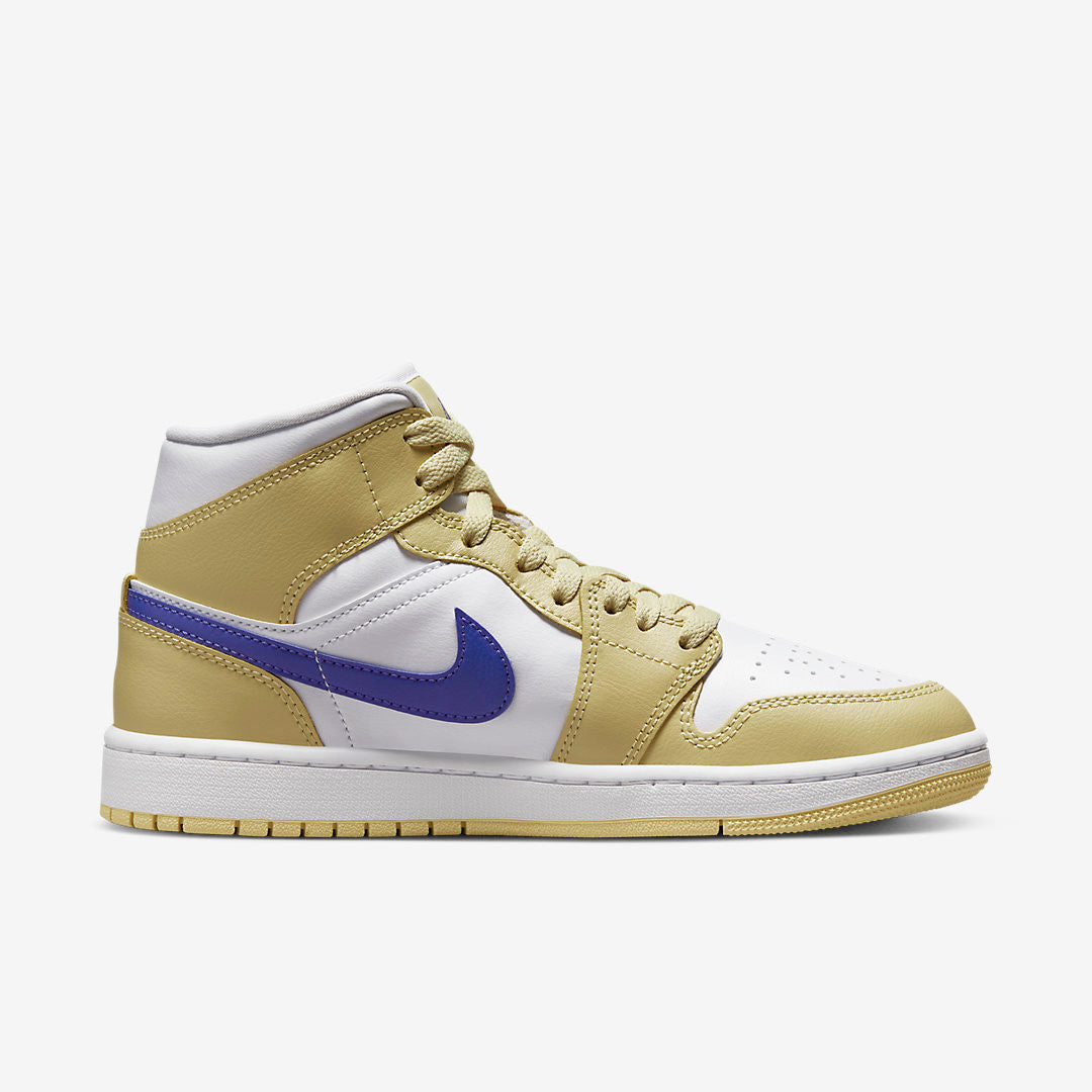 Men's Air Jordan 1 Mid 'Lemon Wash' Shoes