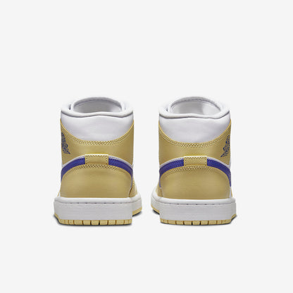 Men's Air Jordan 1 Mid 'Lemon Wash' Shoes