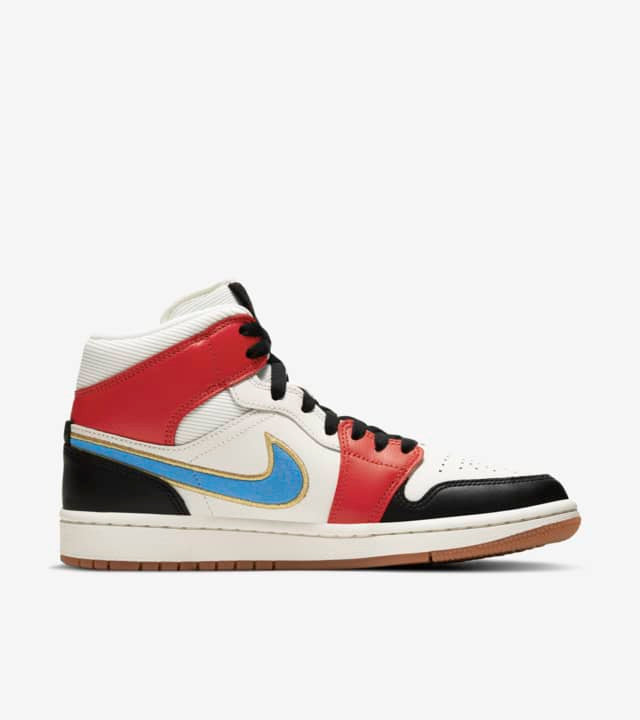 Men's Air Jordan 1 Mid 'Let(Her)Man' Shoes