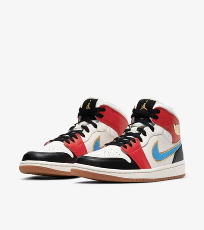 Men's Air Jordan 1 Mid 'Let(Her)Man' Shoes