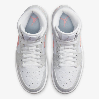 Men's Air Jordan 1 Mid 'Light Iron Ore' Shoes