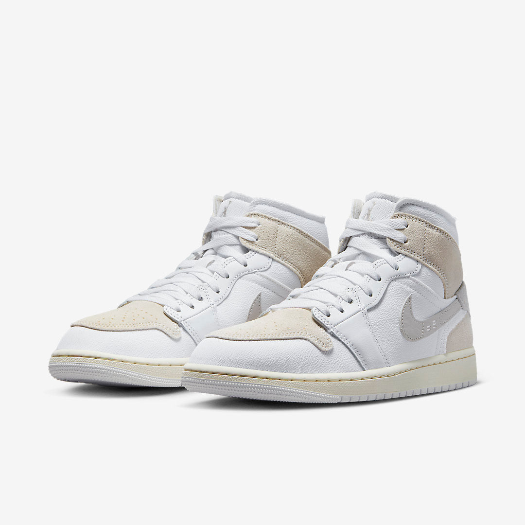 Men's Air Jordan 1 Mid 'Light Orewood Brown' Shoes