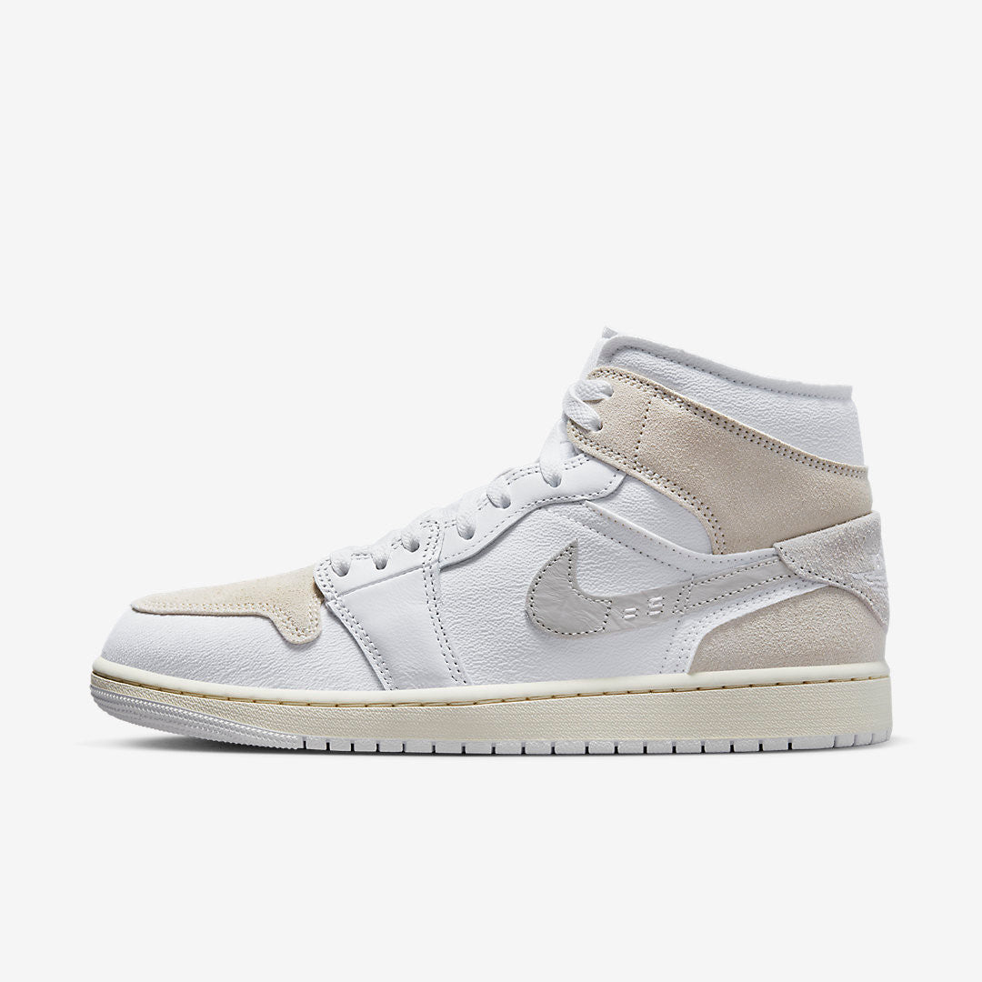 Men's Air Jordan 1 Mid 'Light Orewood Brown' Shoes