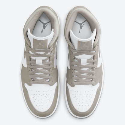 Men's Air Jordan 1 Mid 'Linen' Shoes