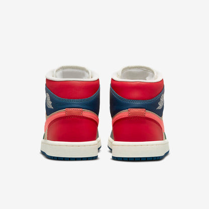 Men's Air Jordan 1 Mid 'Magic Ember' Shoes