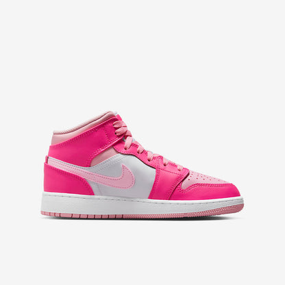Men's Air Jordan 1 Mid 'Medium Soft Pink' Shoes