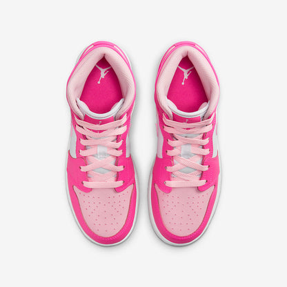 Men's Air Jordan 1 Mid 'Medium Soft Pink' Shoes