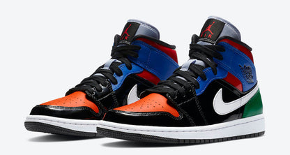 Men's Air Jordan 1 Mid 'Multi Patent' Shoes
