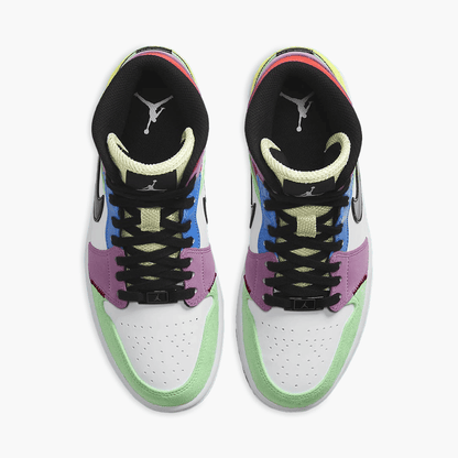 Men's Air Jordan 1 Mid 'Multi-Color' Shoes
