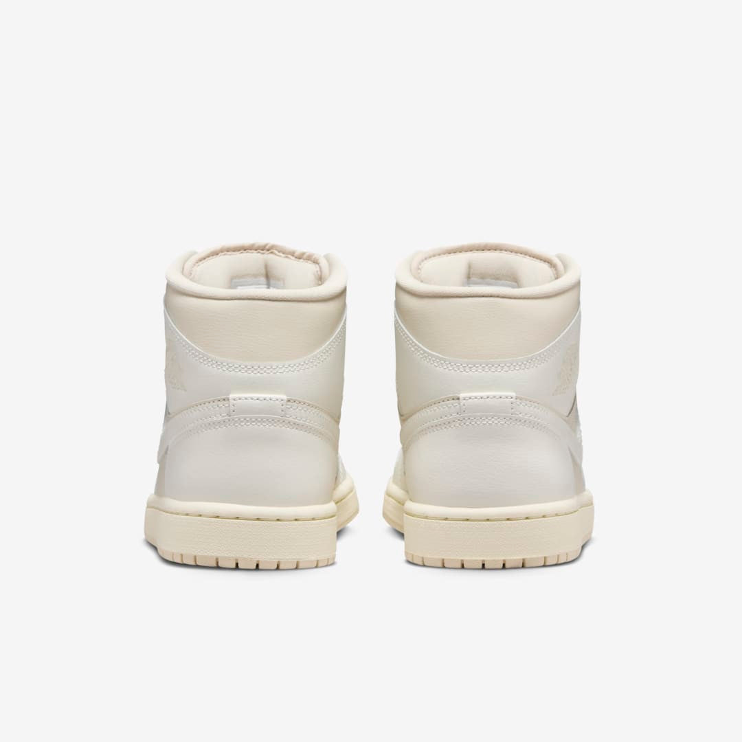 Men's Air Jordan 1 Mid 'Muslin Sail' Shoes