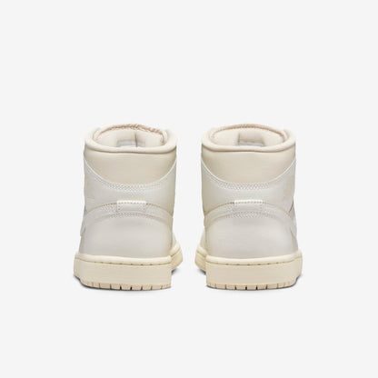 Men's Air Jordan 1 Mid 'Muslin Sail' Shoes