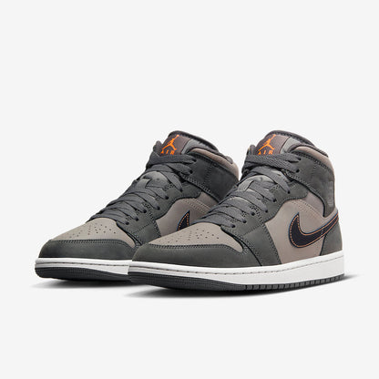 Men's Air Jordan 1 Mid 'Night Stadium' Shoes