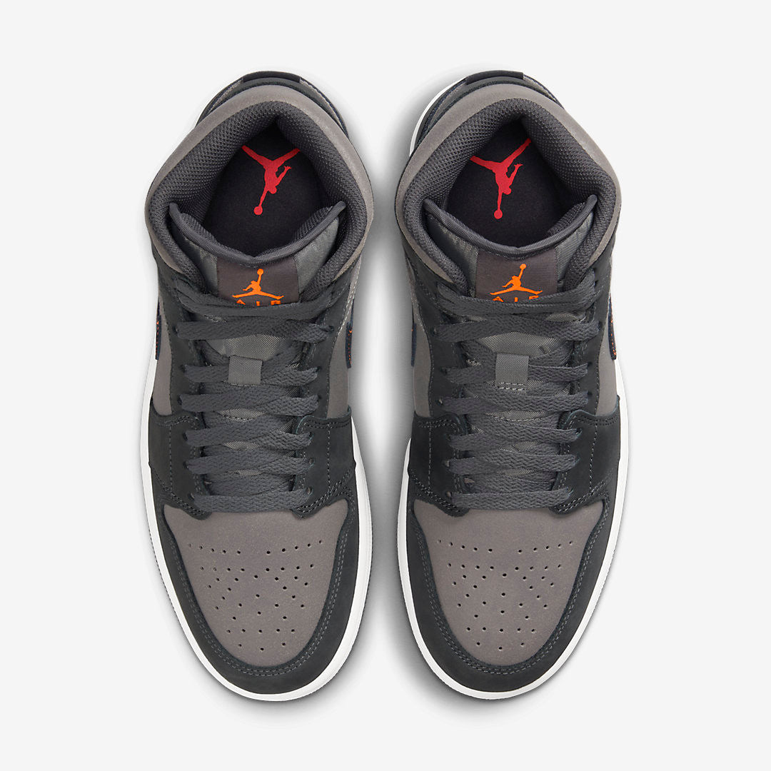 Men's Air Jordan 1 Mid 'Night Stadium' Shoes