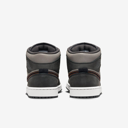 Men's Air Jordan 1 Mid 'Night Stadium' Shoes