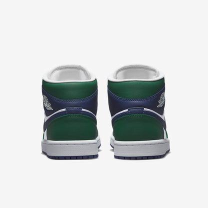 Men's Air Jordan 1 Mid 'Noble Green' Shoes