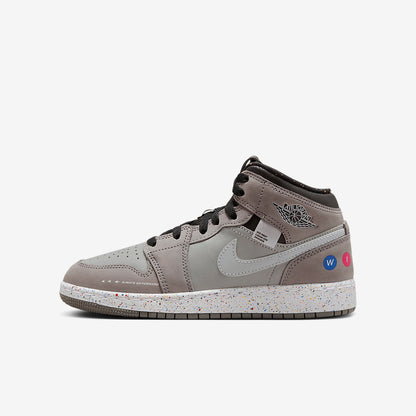 Men's Air Jordan 1 Mid 'NYC Subway' Shoes