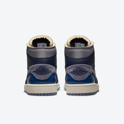 Men's Air Jordan 1 Mid 'Obsidian' Shoes
