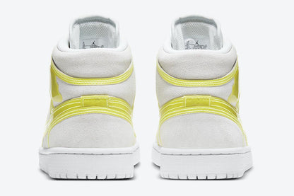 Men's Air Jordan 1 Mid 'Opti Yellow' Shoes