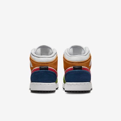 Men's Air Jordan 1 Mid 'Patchwork' Shoes